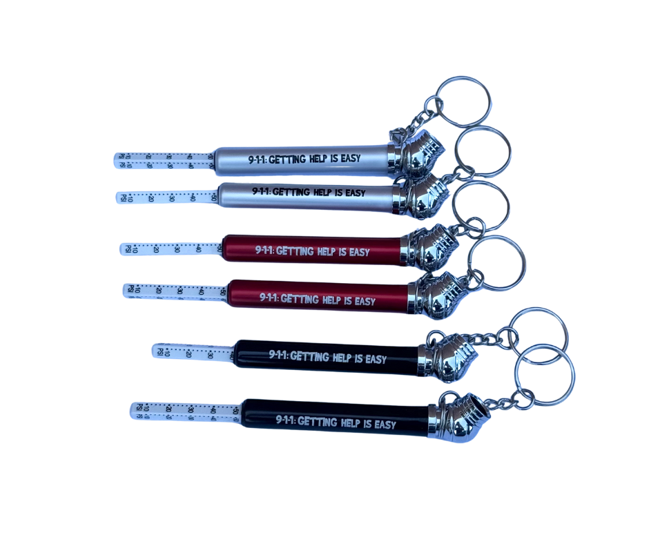 TIRE GAUGE KEYCHAIN