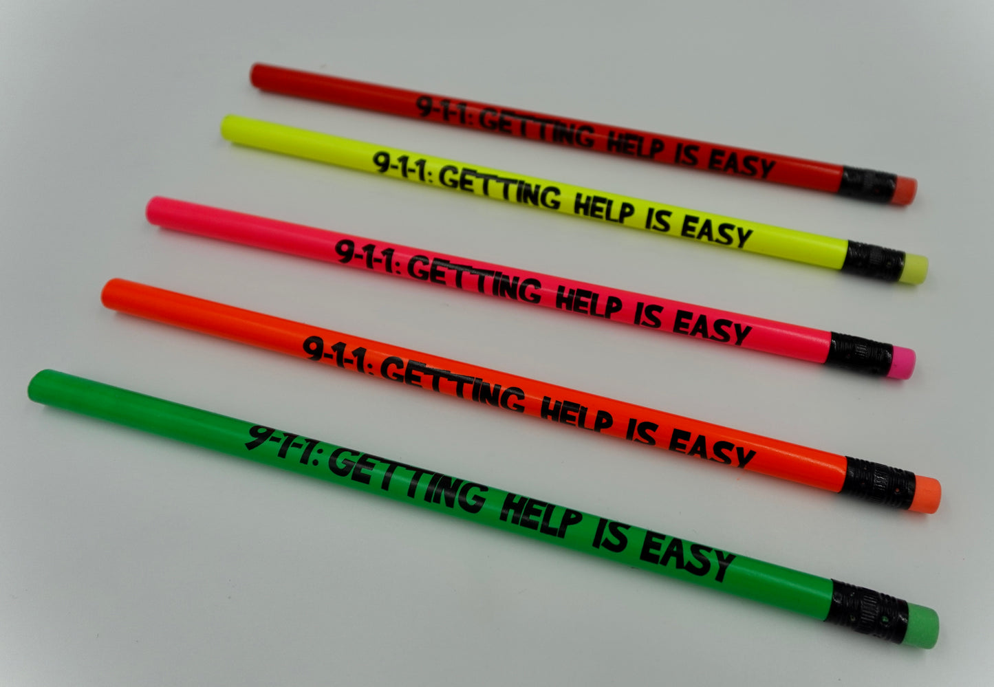 Neon Wooden Pencils (pkg of 100)