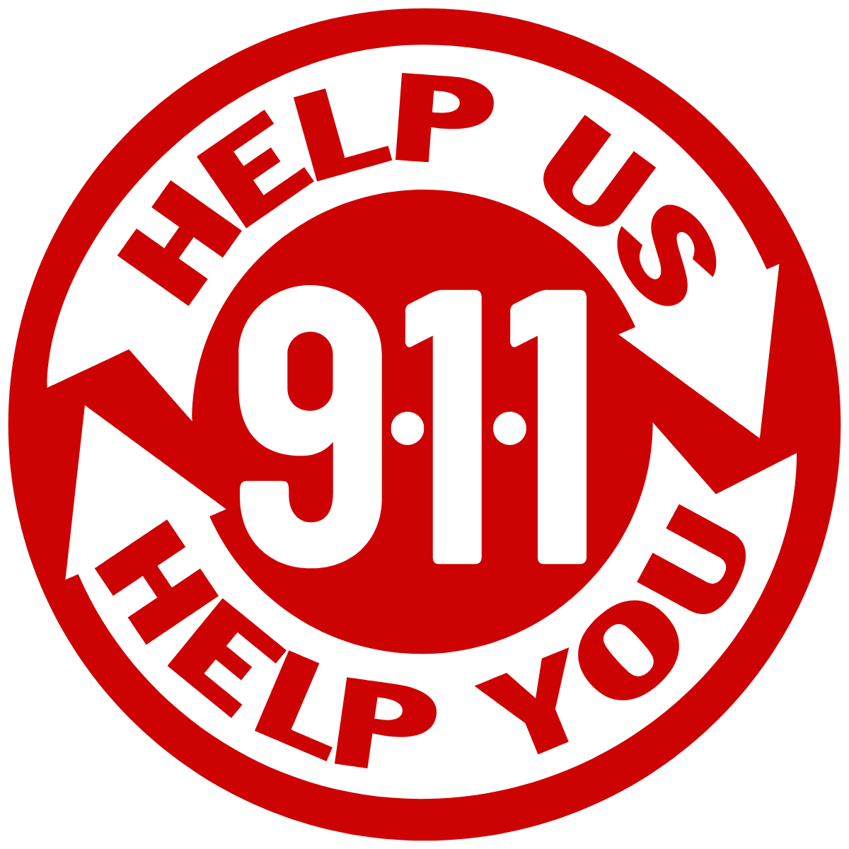 HELP US HELP YOU Stickers (Roll of 1000)