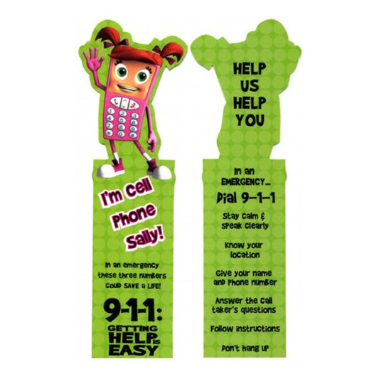 Cell Phone Sally Bookmarks (Pkg of 250)