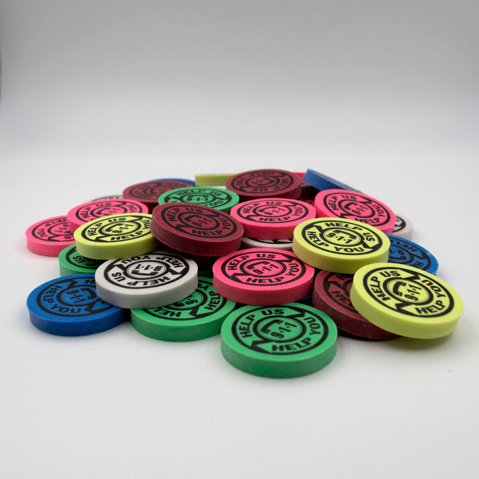 Round Eraser (pkg of 12)