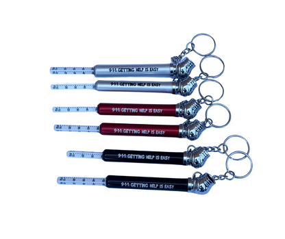 TIRE GAUGE KEYCHAIN