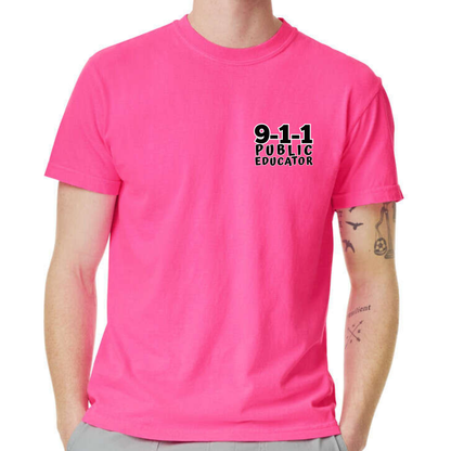 9-1-1 Public Educator T-Shirt (minimum order of 12)