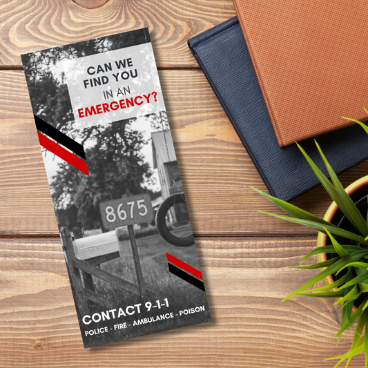 9-1-1 Addressing Brochure (ENGLISH VERSION)