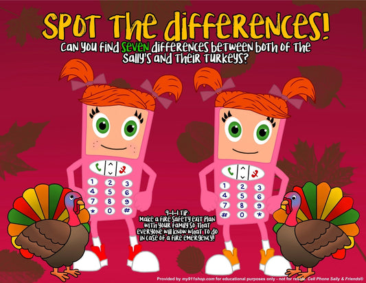 **FREEBIE** "Spot the Differences" Activity Sheet