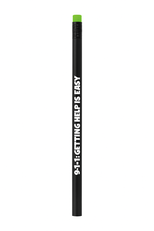 BLACK & NEON PENCIL