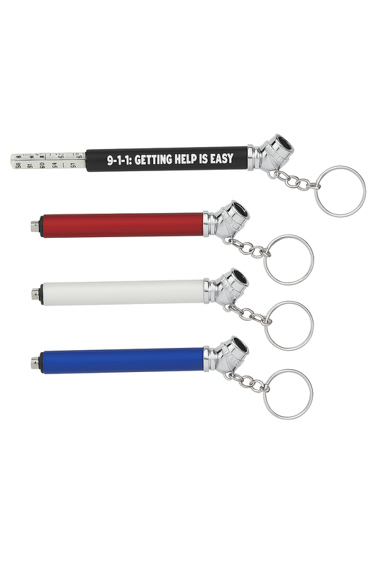TIRE GAUGE KEYCHAIN