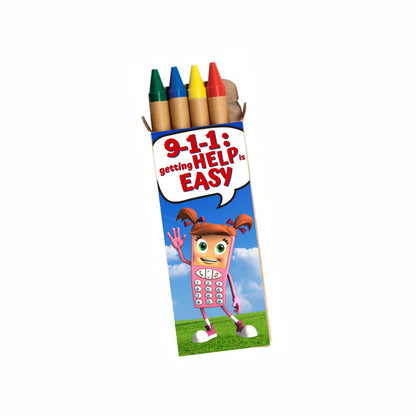 NEW ITEM!  Crayon 4-pack (box of 100)