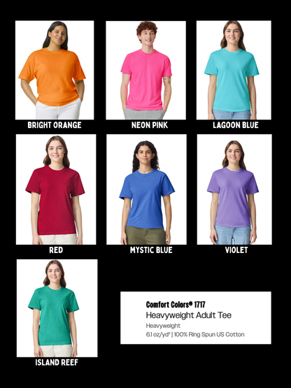 Custom T-Shirts w/ 9-1-1 Message & Agency Logo (min order of 12)