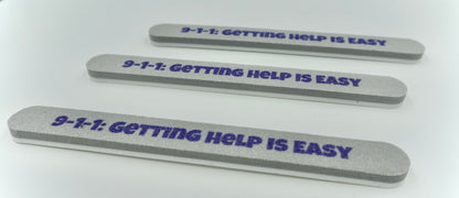 9-1-1 Nail File (pkg of 25)