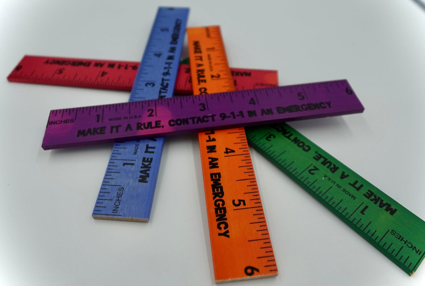 6" Wooden Mood Rulers (pkg of 20)