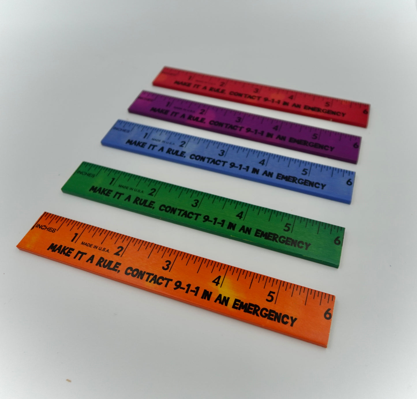 6" Wooden Mood Rulers (pkg of 20)