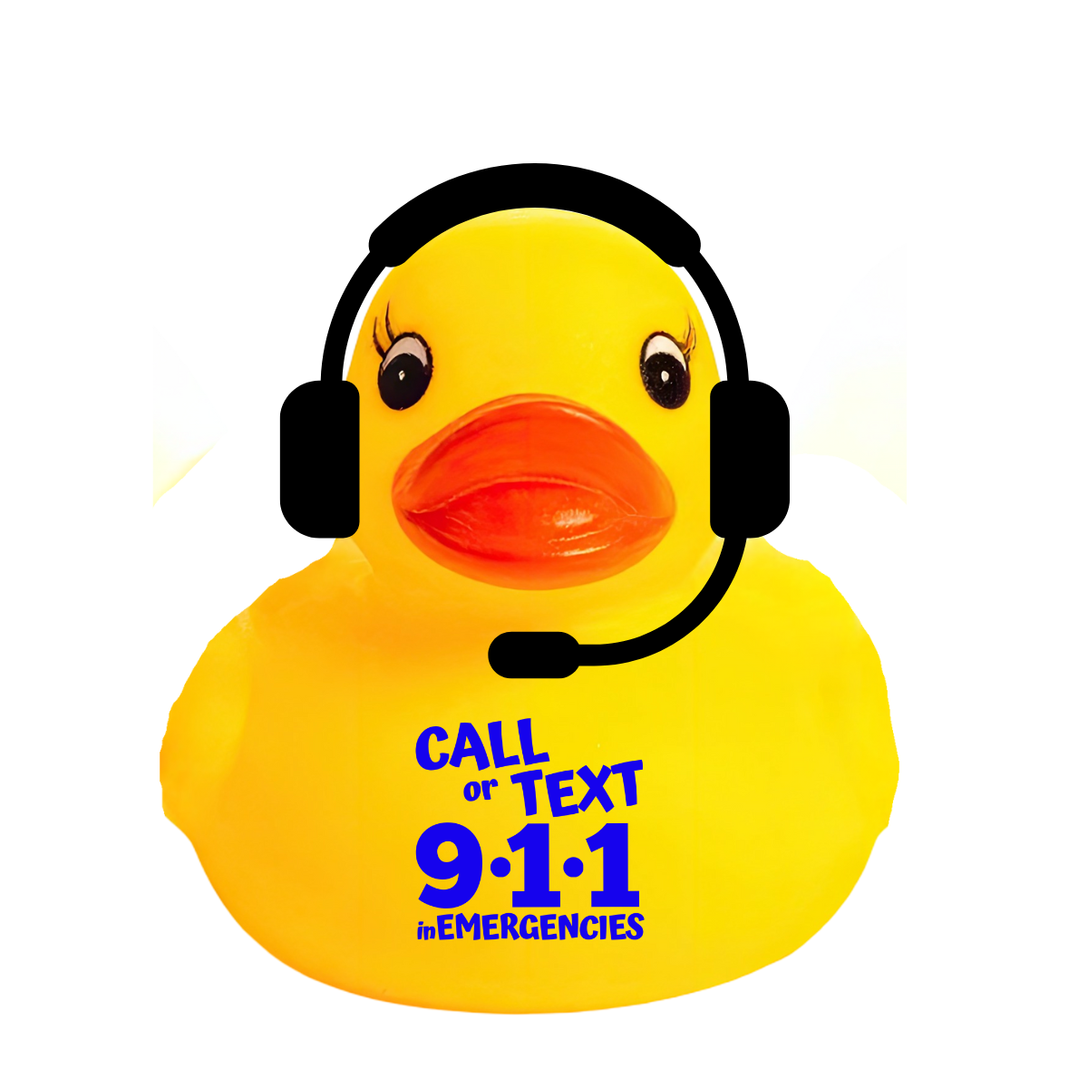9-1-1 Telecommunicator Ducks (pkg of 50)