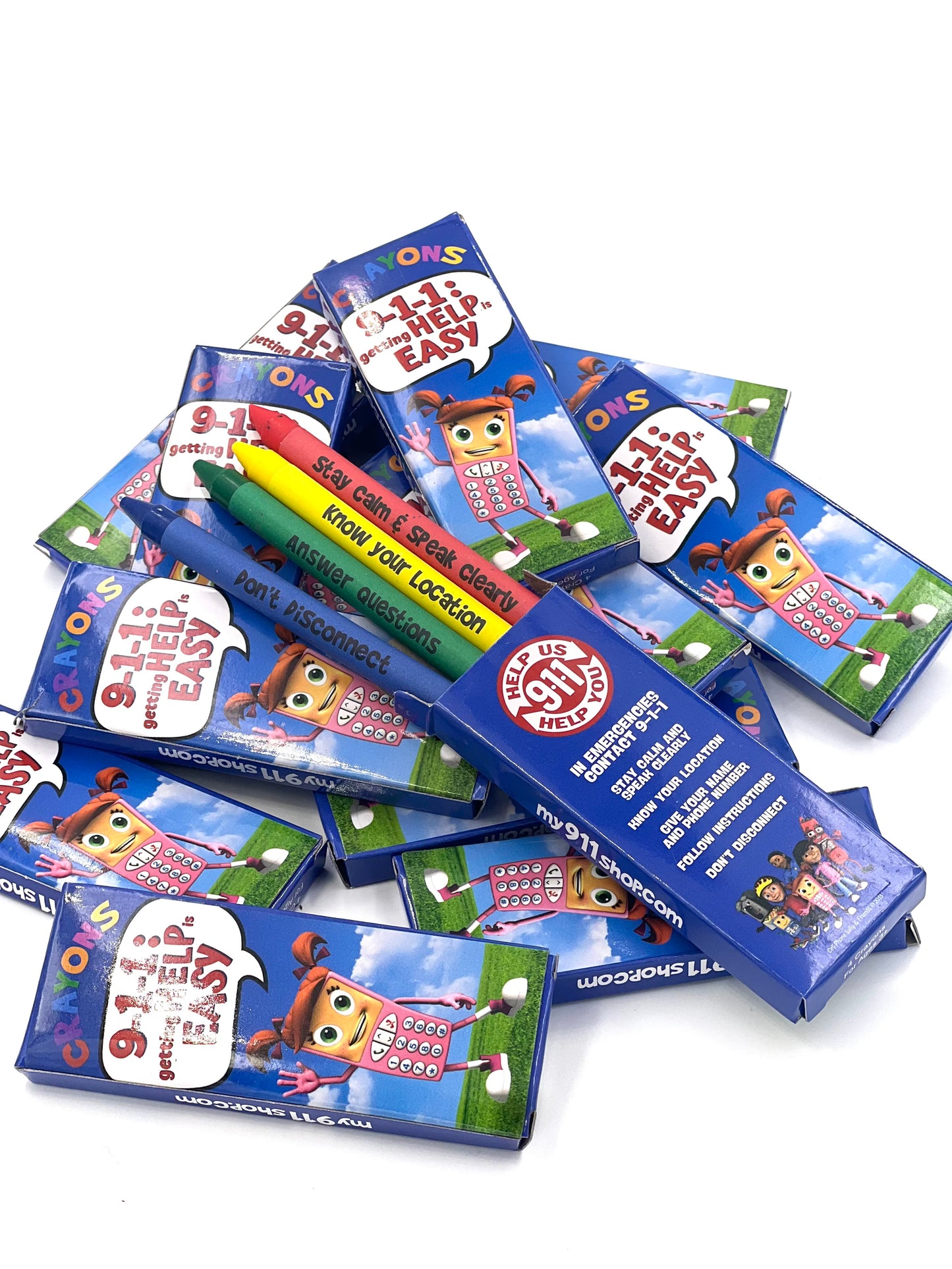 Crayon 4-pack (box of 100)