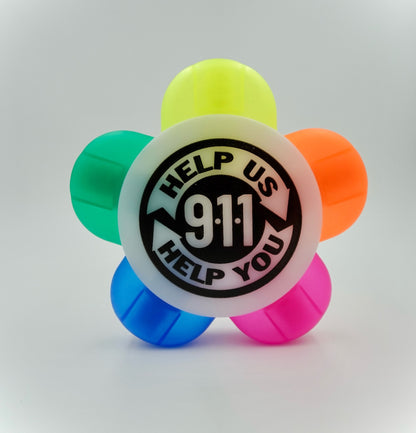 5-Color Highlighters (Pkg of 12)