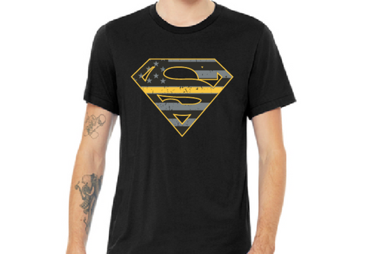 **CLEARANCE** Gold Line Superman T-Shirt